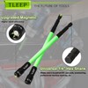 TLEEP 150MM 1/4" 5/16" Magnetic Power Nut Driver Set for