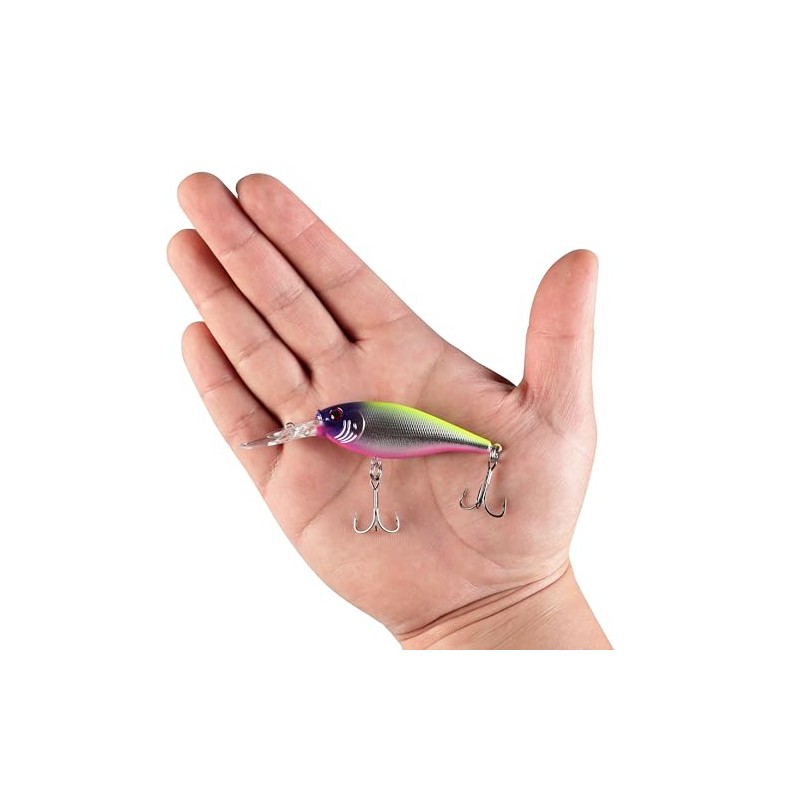 Berkley Flicker Shad Fishing Lure, Firetiger, 3/16 oz, 2in |