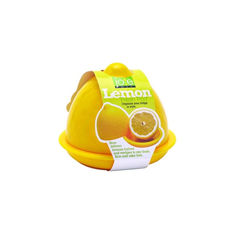 Joie Fresh Pod Lemon Storage Container, Keeps Leftover Half Flavorful
