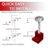 4PCS Truck Tool Box Mounting Kit, Truck Box Hooks, J