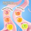 Peelable Gummies，4D gummies，Peelable Candy，208g 2bags（102g/bag）Gummy Snacks，Gummy Food，50% Real Juice， 6