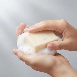 Jabón De Arroz Facial 65g Aclarador Para Rostro Y Cuerpo                                                                                              