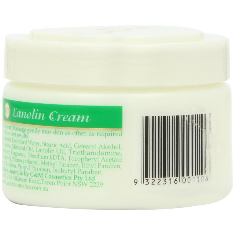 Australian Creams Lanolin Oil Day Moisturising Cream 250 g