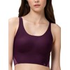 Triumph Women's Flex Smart Pull-On Bra Top Ex Bra, aubergine