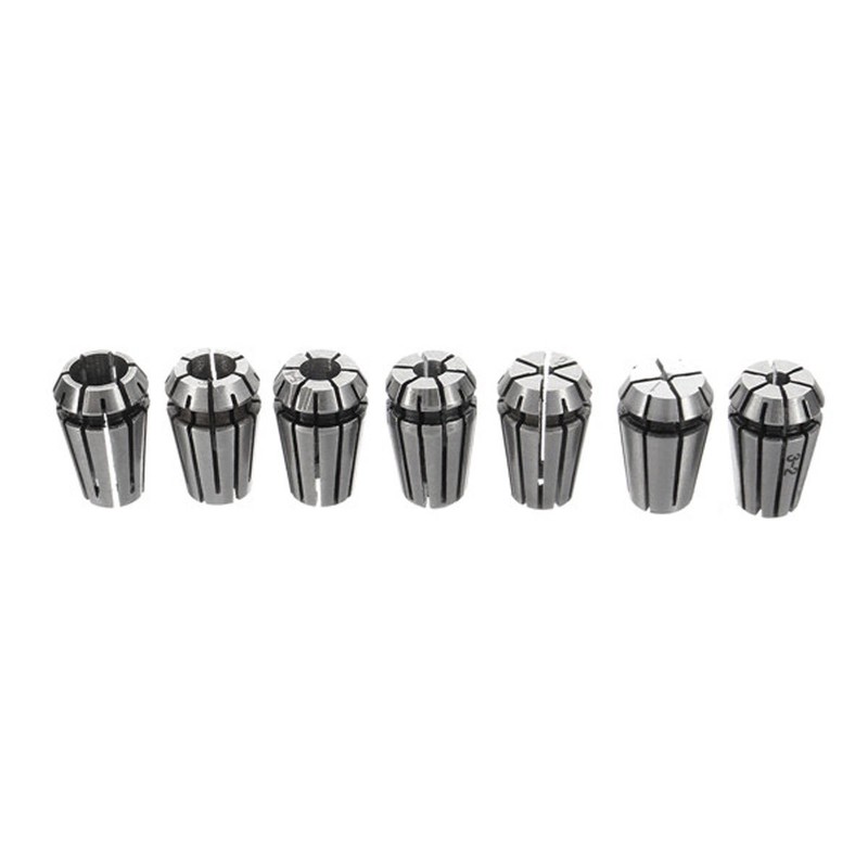 7Pcs ER11 1-7mm Spring Collets with ER11A 5mm Motor Shaft