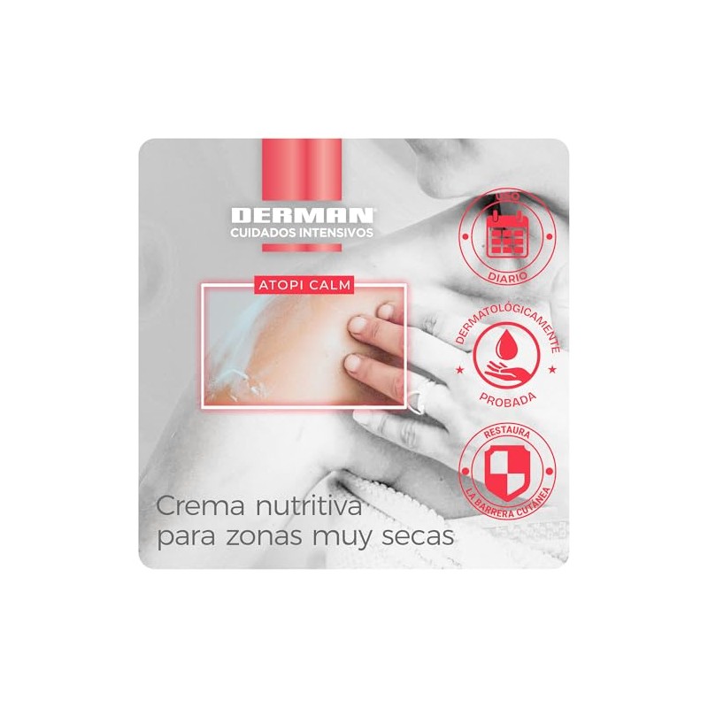 Derman Atopi Calm Crema Corporal │ Urea-D 5% + Avena