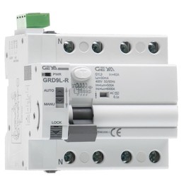 Automatic 3 Phase Auto Reconnect Differential Switch 4P 40A 30mA 6KA Class AC Differential Auto Recovery DIN Rail RCCB