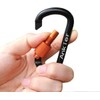 Locking Carabiner, 8-colors Premium Aluminum Alloy D-ring Carabiner Clips for