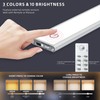 276 LED Under Cabinet Lights Wireless with Full Lighting,Rechargeable Closet