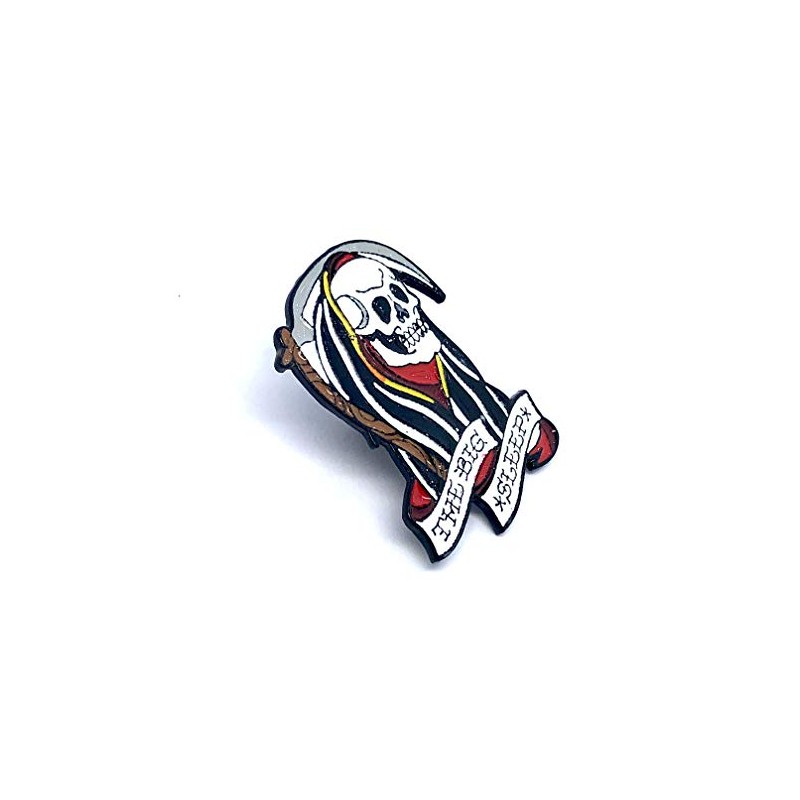 Patch Nation Gevatter Tod - The Big Sleep Metal Button
