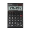 Sharp EL-125TWH Office Desktop Calculator - Black/White