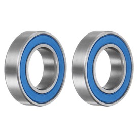 sourcing map Pack of 2 6902-2RS Deep Groove Ball Bearings, 15 x 28 x 7 mm, Rubber Sealed Bearings for TRX4 1/10 RC Cars Trucks, 3D Printers, P6 (ABEC 3)