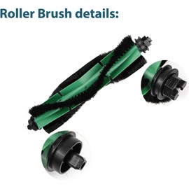 HIYOUNG Replacement Parts for Irobot Roomba Combo 2 Essential Y051240, 1 Main Brush, 3 Filters, 3 Wipes, 3 Side Brushes, 2 Dust Bags Accessory Set