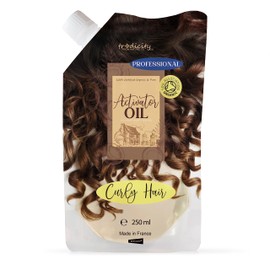 tradicity ORGANIC FARM - Curl Activator Hair Oil | Hairdressing Competition Winner | Anti Frizz, Ultra Moisture, Smoothing & Detangling for Curls, 250 ml