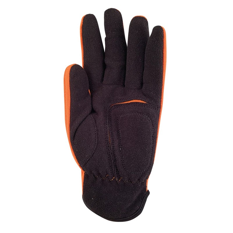 Zero Friction Universal Fit-Promo Pack Work Gloves, 3 Pairs, Orange