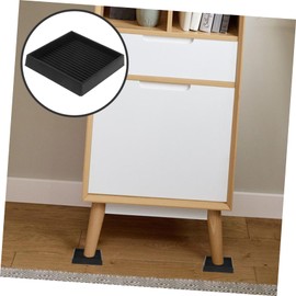 Gadpiparty Multi Function Rubber Furniture Coasters Square Non Slip Leg Pads for Couch Chair and Table Feet Floor Protectors for Hardwood Tile and Carpet Safe for Pets