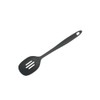 HUDSON Nylon Slotted Spoon. Dark Grey