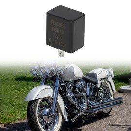 Hihaha 2 Pins 72V 10A Car Relay Waterproof Car Relay Car Motorcycle Truck Boat Multi Purpose 1 Piece Black