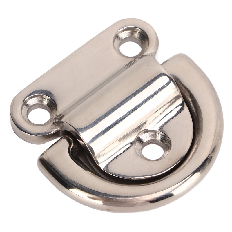 4 Sets Stainless Steel Folding Pad Eye Polishing Rustproof D