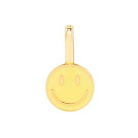 Pura Vida Harper Happy Face Charm Gold Charms for Bracelets & Necklaces - Gold