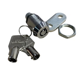 SafeCo SC78CL 7/8" Cam Lock High Security Tubular Ace Keys Keyed Alike 2-Pack
