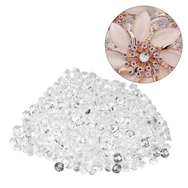 Decoración de accesorios hermosos accesorios de bodas transparentes de la fiesta acrílica (8 mm 1000pcs)