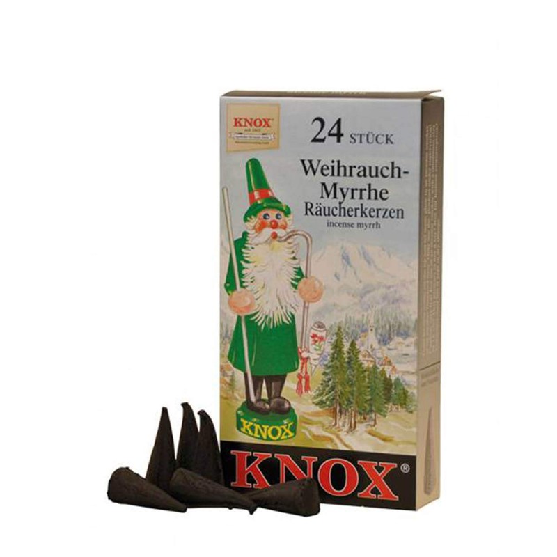 Knox Incense Cones Set of 4