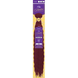 Outre Purple Pack Brazilian Bundle-Single Collection-Natural French 18" (BURGUNDY 425)