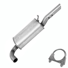 Northeastern Exhaust | Stainless Steel Passenger Side Muffler Compatible for 2006-2012 Ford Fusion 3.0L | 2010-2012 Ford Fusion 3.5L | Free Clamp Included | Automotive Replacement Part