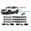 GMC 5PC Gloss Black Door Rear Tailgate Acadia SLE OVERLAY