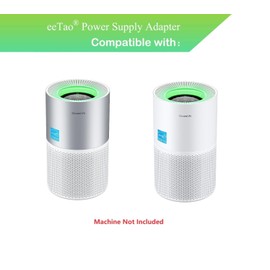 24V Adapter for GoveeLife H7129 H7128 H7122 Air Purifier Home PM2.5 Sensor Quality Monitor HEPA Filter Cleaner Model:BI36L-240150-AdU BI36L240150AdU DC24V Replacement Power Supply Charger Cable Cord