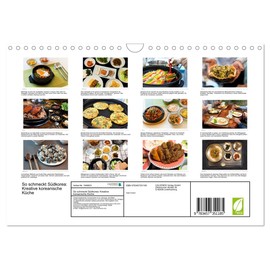 This is how South Korea tastes: creative Korean cuisine (wall calendar 2026 DIN A4 landscape), CALVENDO monthly calendar: insights into the world of enjoyment of Korean cuisine (CALVENDO Lifestyle)