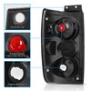 AmeriLite Black Smoke Replacement Brake Tail Lights Set for 1997-2002