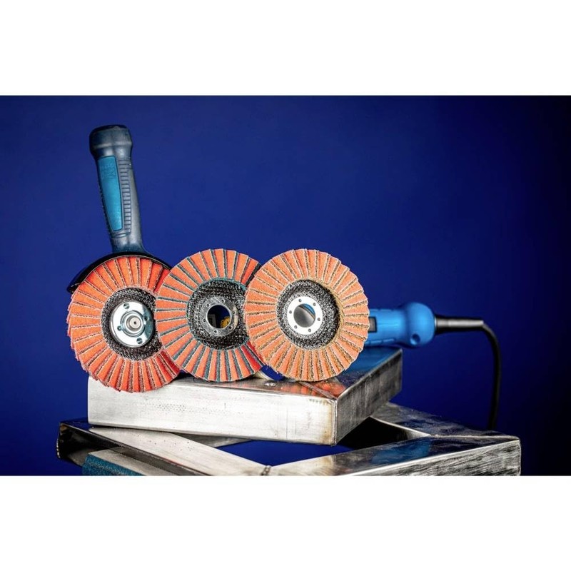 PFERD Polivlies fan discs set PVZ, 3 pieces, ceramic diameter