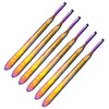AAProTools Multi Titanium Rainbow 6pcs New Stainless Steel Scalpel Handle
