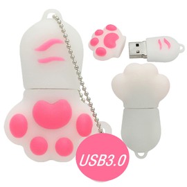 FeliSun USB 3.0 Flash Drive Cartoon Cat Paw Pen Drive High Speed ??Real Capacity 32GB Download Memory USB Stick Pendrive USB Memory Stick