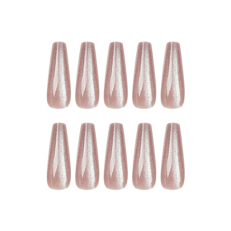 Nail Tip, Long False Claws, Stylish, Magnet, Cat Eye, Long