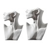 Side Face Portrait Ceramic Vase Living Room Decorative Dried Flower