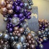 5inch Balloons Chrome Purple
