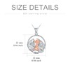 PROESS Dragon Necklace for Women Sterling Silver Dragon Necklace Dragon