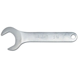Wright Tool 1448 Satin Finish 30 Degree Angle Service Wrench, 1-1/2",Silver