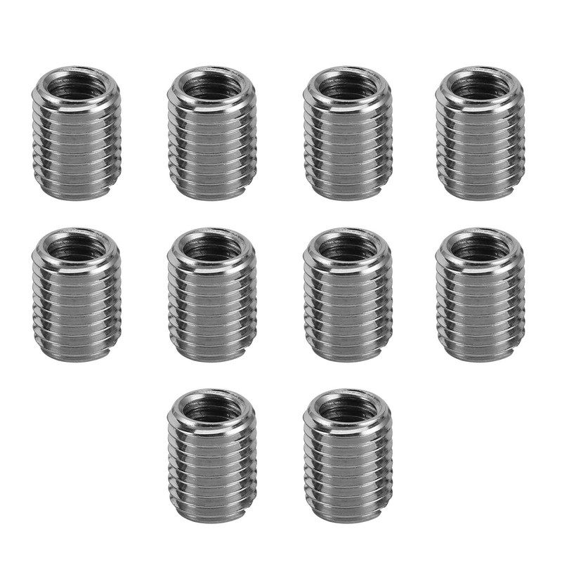 10pcs Self Tapping Thread Insert, Stainless Steel Nut Kit for