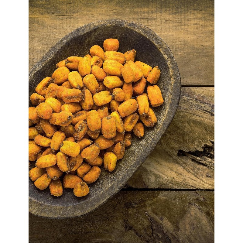 Anna and Sarah Crunchy Corn- Roasted and Salted Corn Nuts-Natural