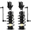 TFGCSG Struts Quick 4PCS Front Complete Strut Spring Assembly Stabilizer