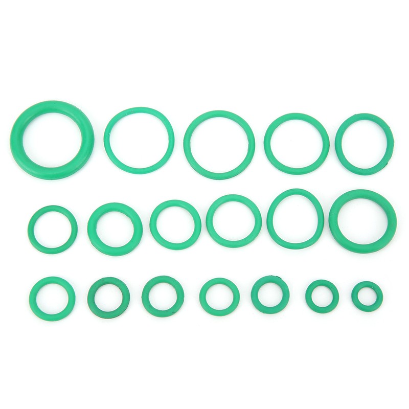 270pcs 18 Sizes Car Air Conditioning Compressor Seals Assortment Kit