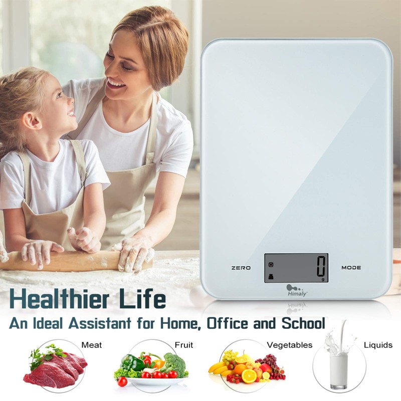 himaly Digital Kitchen Scales 10 kg, Digital Scales Letter Scales