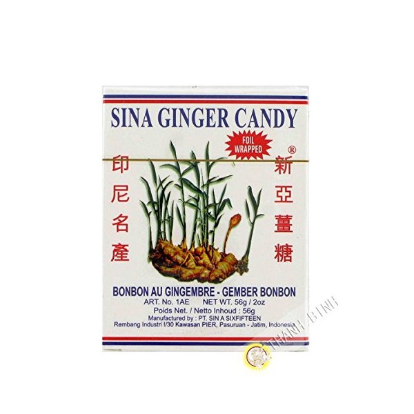 Sina - Ginger Candy (Net Wt. 2 Oz.)