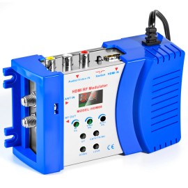 HDMI to RF Modulator, VHF UHF AV to RF Coaxial Converter, CVBS RCA HDMI to RF