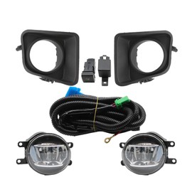Aspaton Front Bumper Fog Light Assembly Compatible with 2014-2021 Tundra Driving Fog Lamp w/Cover & Harness Switch & Bulbs