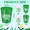 FIONUPI 24 Pcs Family Reunion Party Decorations Plastic Cups 16oz